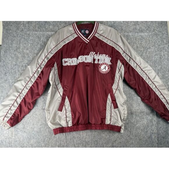 Alabama Crimson Tide Jacket Mens XL GIII Sports Size Large Red NCAA Roll Tide - Picture 1 of 8